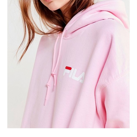 fila pink sweater